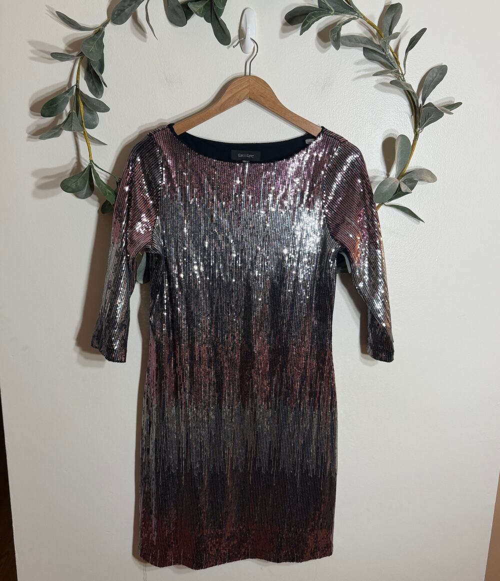 Karen Kane Sequin Dress